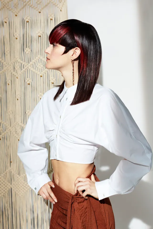 Editorial hair work by Diego Avellini
