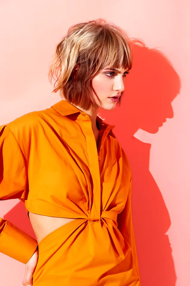 Editorial hair work by Diego Avellini