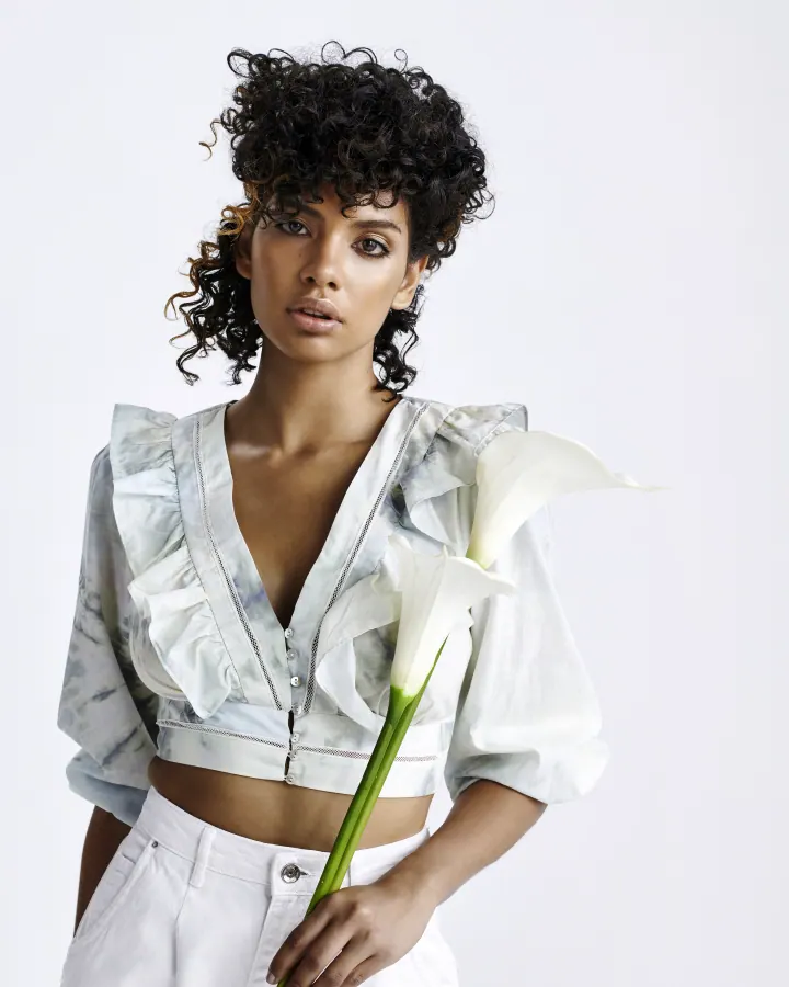 Editorial hair work by Diego Avellini
