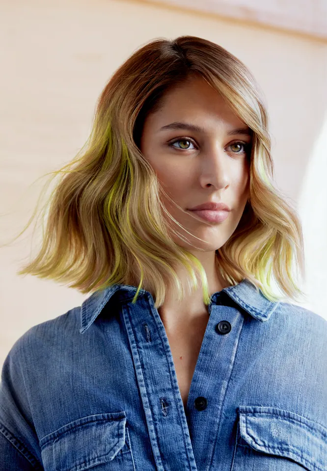 Editorial hair work by Diego Avellini