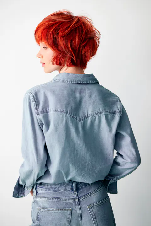 Editorial hair work by Diego Avellini
