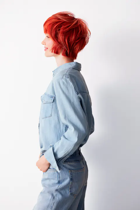 Editorial hair work by Diego Avellini