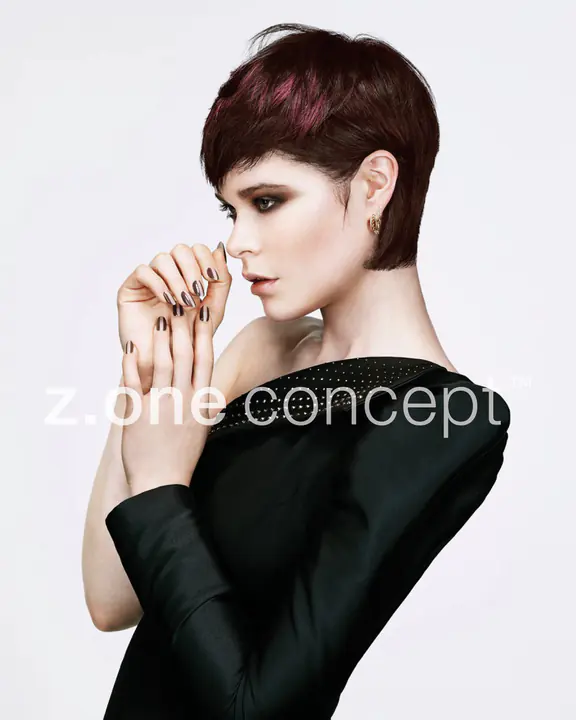 Editorial hair work by Diego Avellini