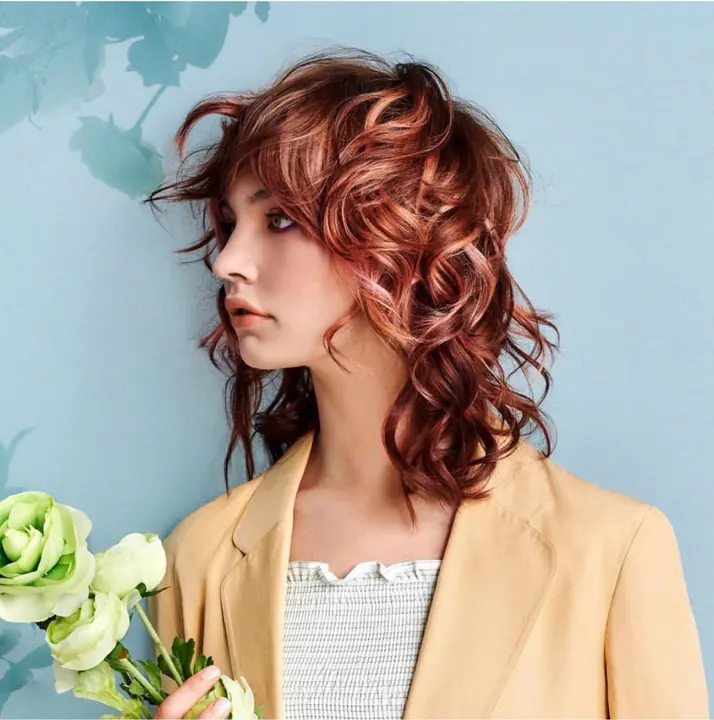 Editorial hair work by Diego Avellini