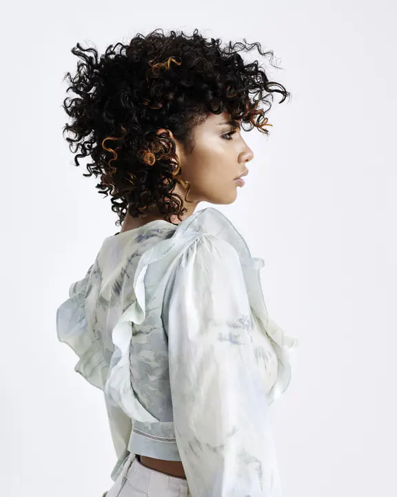 Editorial hair work by Diego Avellini