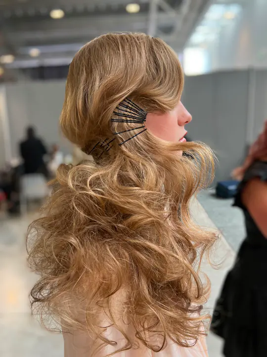 Editorial hair work by Diego Avellini