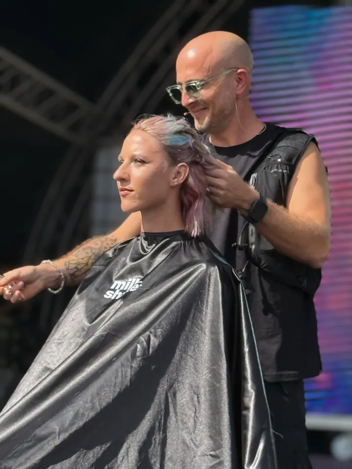 Events hair work by Diego Avellini