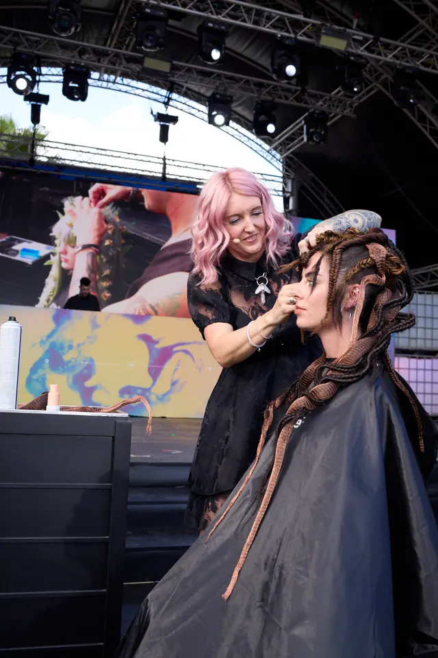 Show hair work by Diego Avellini