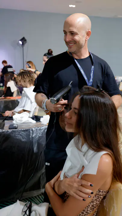 Show hair work by Diego Avellini