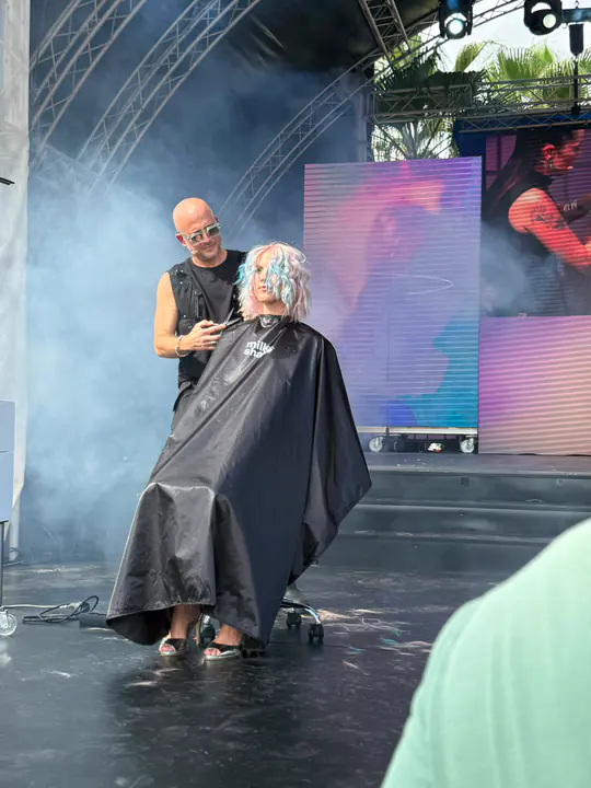Show hair work by Diego Avellini