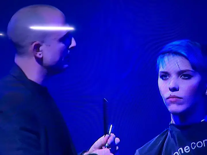 Show hair work by Diego Avellini