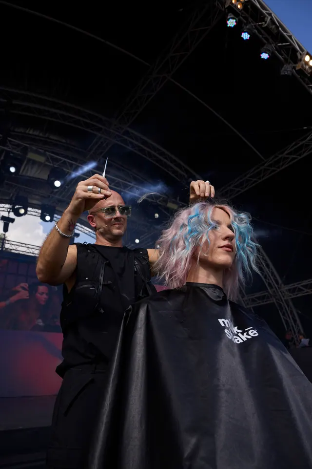 Show hair work by Diego Avellini