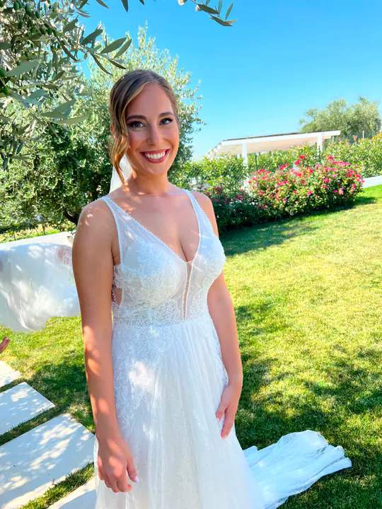 Bridal hair work by Diego Avellini