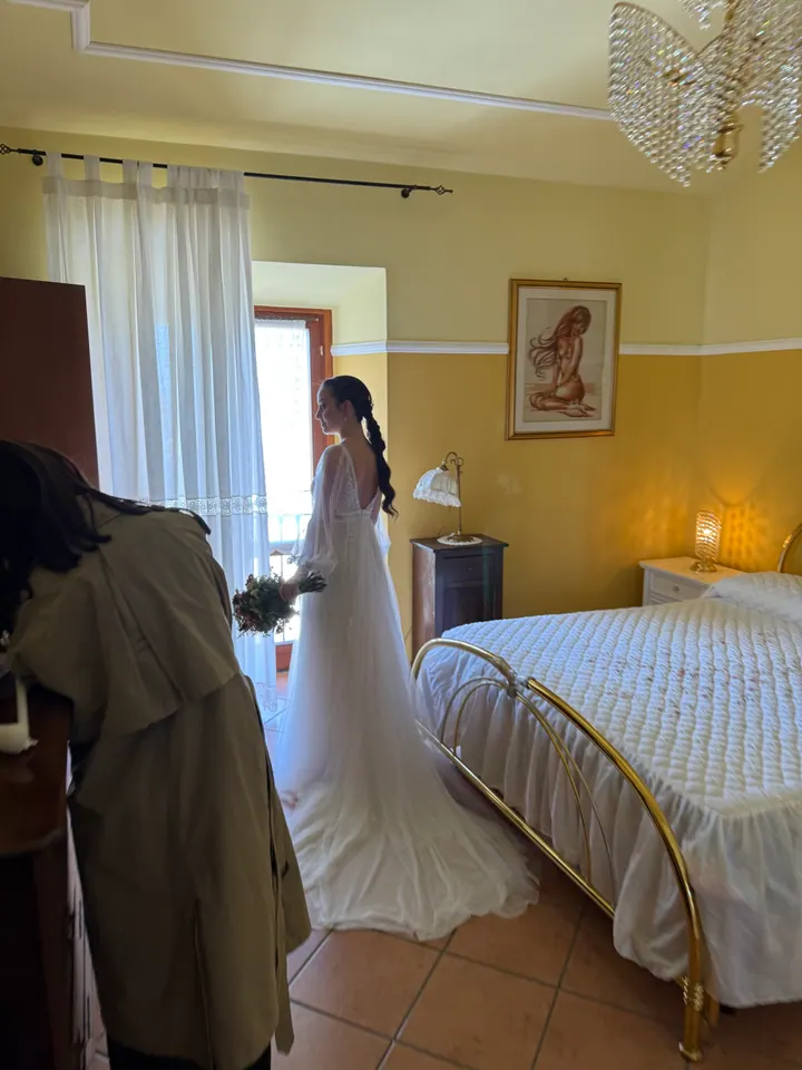 Bridal hair work by Diego Avellini