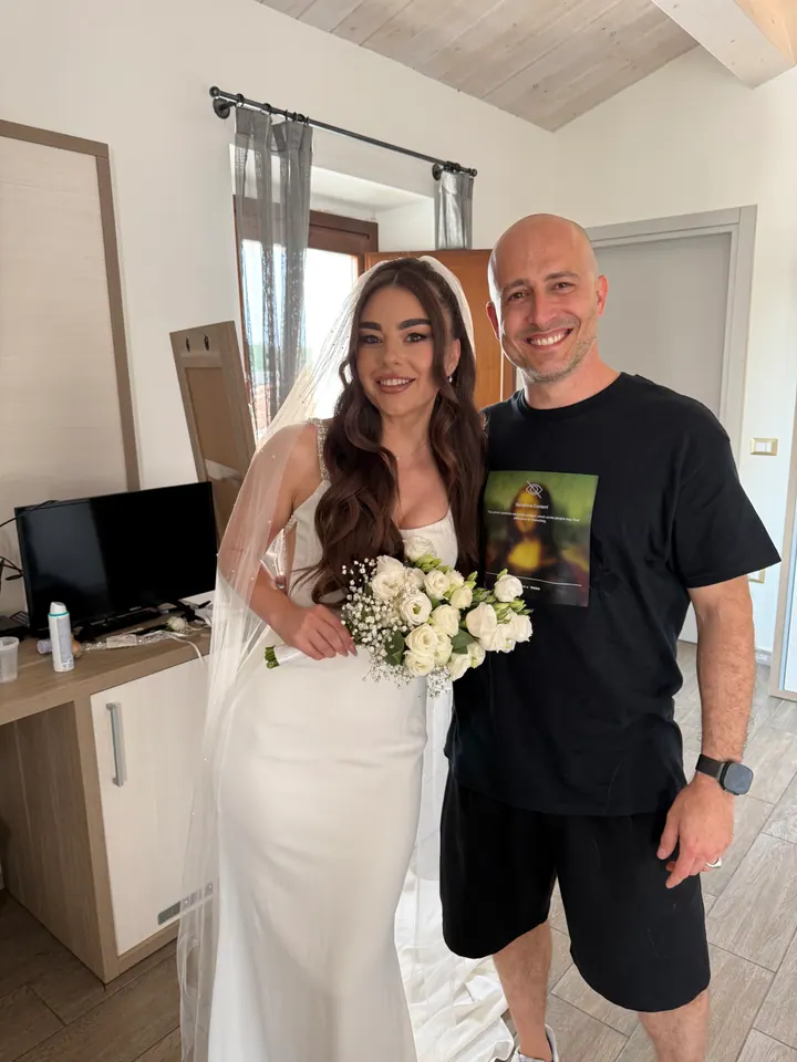 Bridal hair work by Diego Avellini